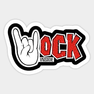 Rock Inside Sticker